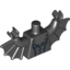 Набор LEGO Torso Bat with Dark Bluish Gray Fur Print / Black Arms with Wings / Black Hands, Черный