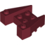 Набор LEGO Wedge 3 x 4 [Stud Notches], Темно-красный