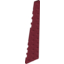 Набор LEGO Wedge Plate 12 x 3 Left, Темно-красный