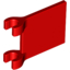 Набор LEGO Flag 2 x 2 Square [Thick Clips], Красный