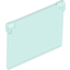 Набор LEGO Glass for Window 1 x 4 x 3 - Opening, Trans-Light Blue