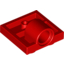 Набор LEGO Plate Special 2 x  2 with Hole and Complete Underside Rib, Красный