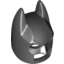 Набор LEGO Minifig Batman Mask with Angular Ears and Pronounced Brow, Черный