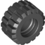 Набор LEGO Tyre 21 x 12 with Offset Tread Small Wide, Черный