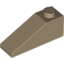 Набор LEGO Slope 33В° 3 x 1, Dark Tan