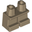 Набор LEGO Hips and Legs Short [without Hole], Dark Tan