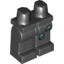 Набор LEGO Legs and Hips with Belt and Torn Sections on Left Leg Print, Черный