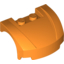 Набор LEGO Vehicle Mudguard 3 x 4 x 1 2/3 Curved Front, Оранжевый