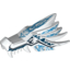 Набор LEGO Dragon Head (Ninjago) Upper Jaw with Medium Blue and Dark Blue Sections and Ice Spirit Print, Белый