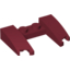 Набор LEGO Wedge 3 x 4 x 2/3 Cutout, Темно-красный