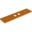 Набор LEGO Train Base 6 x 28 with Two 2 x 2 Cutouts and 3 Round Holes Each End, Оранжевый