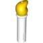 Набор LEGO Duplo Candle with Flame Print, Белый