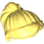 Набор LEGO Minifig Hair Female Ponytail and Swept Sideways Fringe, Bright Light Yellow