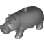 Набор LEGO Duplo Hippo, Adult with Opening Jaw, Темный сине-серый