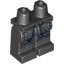 Набор LEGO Legs and Hips with Gray Sash, Silver Buckles and Gray Knee Wrapping Print, Черный