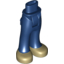 Набор LEGO Friends Hips and Trousers with Back Pockets, Dark Tan Shoes Print, Темно-синий