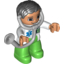 Набор LEGO FIGURE W. STETHOSCOPE V2, Белый