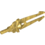 Набор LEGO Minifig Sword - Double Blade with Bar Holder [Chi Sword], Pearl Gold