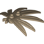 Набор LEGO Plant Leaves 6 x 5 Swordleaf with Clip  (thick open O clip), Dark Tan