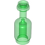 Набор LEGO Minifig Bottle, Прозрачный зеленый