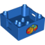 Набор LEGO BOX WITH HANDLE, DEC. CARGO, Голубой