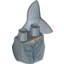 Набор LEGO Tail, Mermaid Curved with Blue and Gold Scales Print, Sand Blue