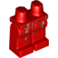 Набор LEGO Legs and Hips with Fire Energy Print, Красный