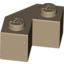 Набор LEGO Facet 2 x 2, Dark Tan