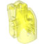 Набор LEGO Hero Factory Head with Handle, Trans-Neon Green
