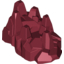 Набор LEGO Hero Factory Armour with Rock Spikes, Темно-красный
