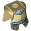 Набор LEGO Minifig Breastplate with Leg Protection, Conquistador Silver Buckles Print, Золотистый металлик