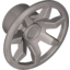 Набор LEGO Wheel Cover 7 Spoke for Wheel 55982, Flat Silver
