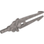 Набор LEGO Minifig Sword - Double Blade with Bar Holder [Chi Sword], Flat Silver