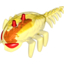 Набор LEGO Hero Factory Brain with Red Centre, Trans-Yellow