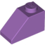 Набор LEGO Slope 45В° 2 x 1, Medium Lavender