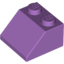 Набор LEGO Slope 45В° 2 x 2, Medium Lavender