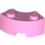 Набор LEGO Brick, Round Corner 2 x 2 Macaroni with Stud Notch and Reinforced Underside (New Style), Ярко-розовый
