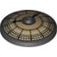 Набор LEGO Dish 4 x 4 Inverted [Radar] with Town Hall Clock Face Print, Черный