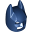 Набор LEGO Minifig Batman Mask with Angular Ears and Pronounced Brow, Темно-синий