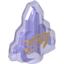 Набор LEGO Rock Stepped with Gold Egyptian Eye of Horus Print, Trans-Purple