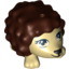 Набор LEGO Hedgehog with Eyelashes and Dark Brown Spines Print, Tan