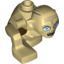 Набор LEGO Body / Head Gollum - Wide Eyes, Tan