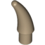 Набор LEGO Barb Small (Helmet Horn), Dark Tan