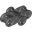 Набор LEGO Technic Axle Connector 2 x 3 Quadruple, Pearl Dark Gray