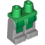 Набор LEGO Legs and Green Hips with Green Tunic Print, Светлый сине-серый
