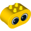 Набор LEGO DUPLO OVAL 2X4X2 "NR.1", Желтый
