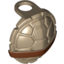 Набор LEGO Minifig Turtle Shell with Dark Brown Horizontal Belt Print, Dark Tan