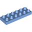Набор LEGO Duplo, Plate 2 x 6, Medium Blue
