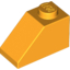 Набор LEGO Slope 45В° 2 x 1, Bright Light Orange
