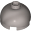 Набор LEGO Brick Round 2 x 2 Dome Top with Green Print (R3-D5), Flat Silver